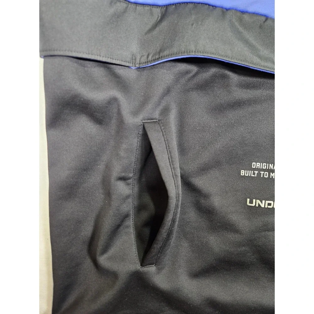 Under Armour Men's Armour Fleece Storm ½ Zip 1357084 Blue/Black Size XL EUC - Picture 5 of 10